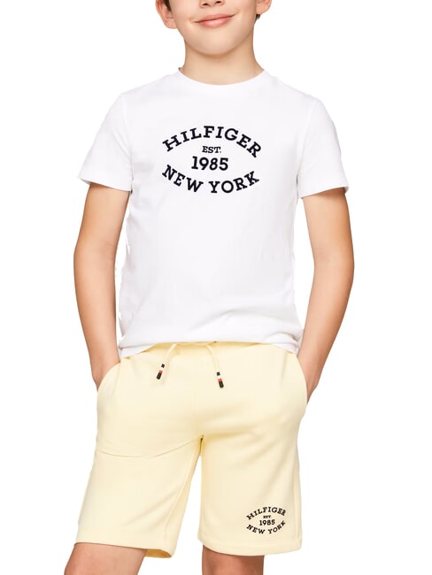 TOMMY HILFIGER TH KIDS Children's cotton T-shirt white - Child T-shirt