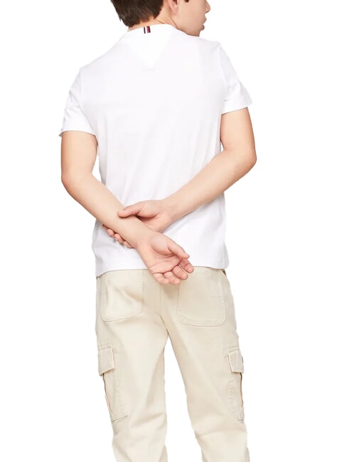 TOMMY HILFIGER TH KIDS Short-sleeved cotton T-shirt white - Child T-shirt