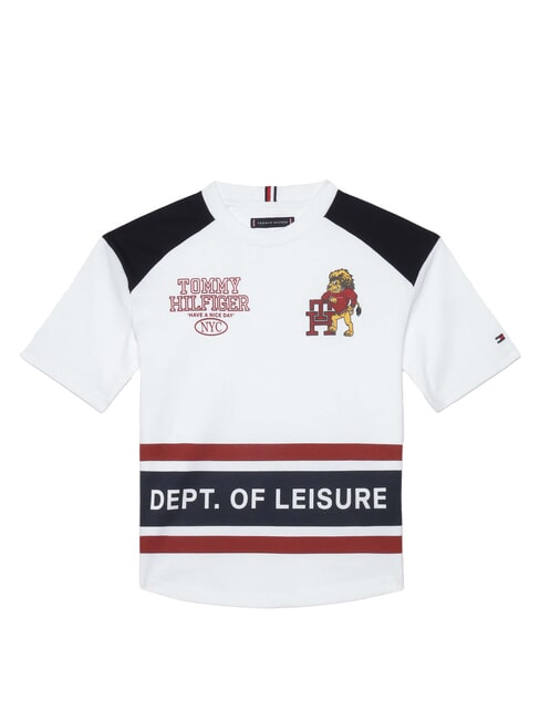 TOMMY HILFIGER TH KIDS Lion Cotton T-Shirt white - Child T-shirt
