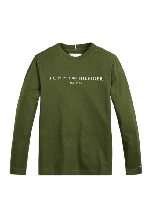 TOMMY HILFIGER TH KIDS Long-sleeved T-shirt utility olive - Child T-shirt