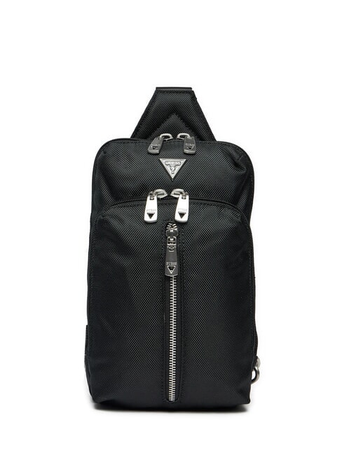 GUESS LUGANO Shoulder bag BLACK - Over-the-shoulder Bags for Men
