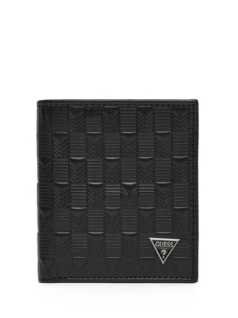 GUESS MADRID Leather wallet BLACK - Men’s Wallets