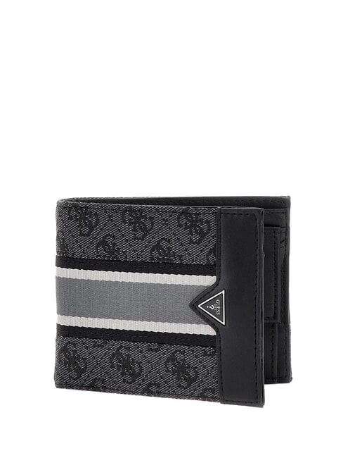 GUESS MADRID Wallet COAL / BLACK - Men’s Wallets