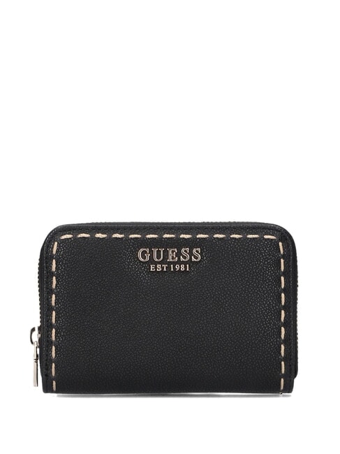 GUESS NASTRA Medium Wallet BLACK - Women’s Wallets