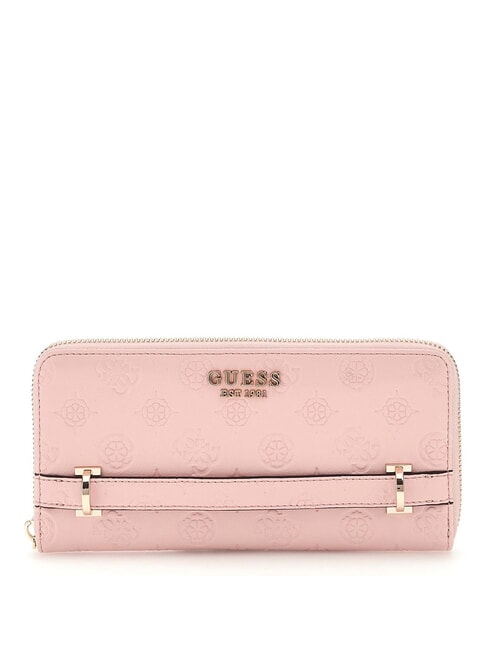 GUESS ZARELA Zip-around wallet peony logo - Women’s Wallets