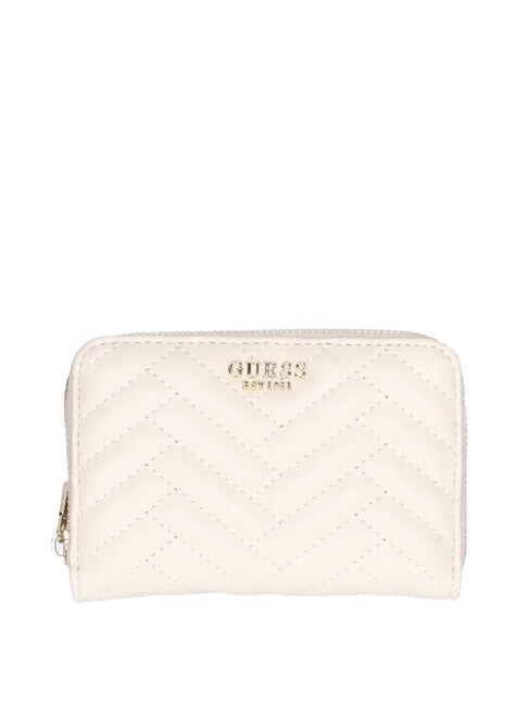 GUESS ANNING Zip-around wallet STONE - Women’s Wallets