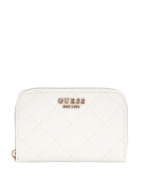 GUESS LAUREL Medium Zip Around Wallet white - Women’s Wallets