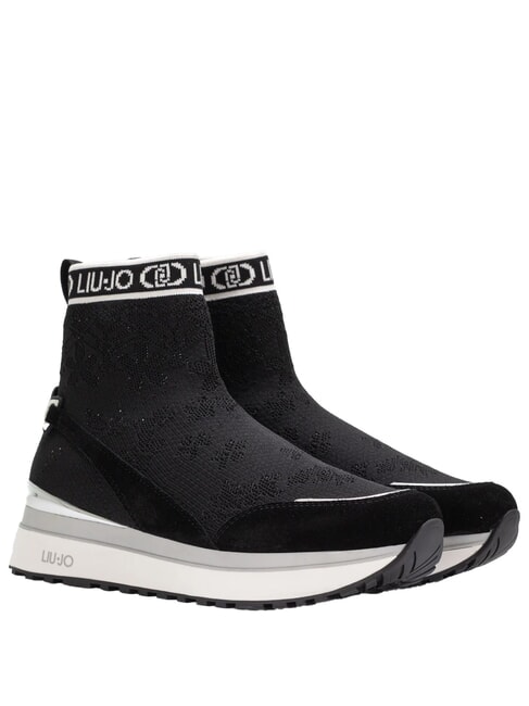 LIUJO MAXI WONDER 93 Sneakers black/milk - Women’s shoes