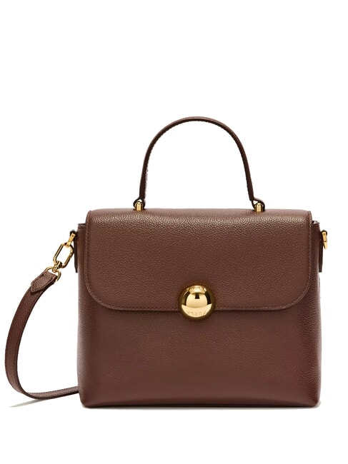 FURLA MOONLIGHT  Mini handbag with shoulder strap chocolate - Women’s Bags