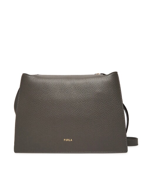 FURLA NUVOLA  Shoulder bag, in leather urban gray - Women’s Bags