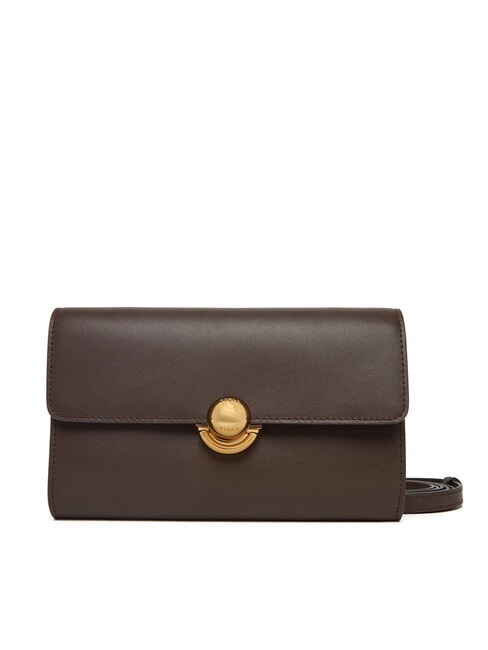 FURLA SFERA Mini shoulder bag, in leather chocolate - Women’s Bags