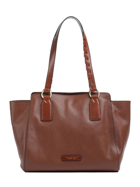 THE BRIDGE INES Leather shopper BROWN - Women’s Bags