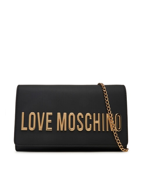 LOVE MOSCHINO SMART DAILY  Clutch bag with shoulder strap Black - Women’s Bags