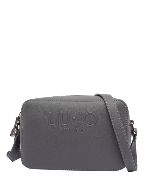 LIUJO HALONA Camera bag with embossed logo anthracite - Women’s Bags