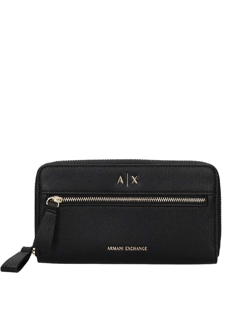 ARMANI EXCHANGE A|X Zip-around wallet black - Women’s Wallets