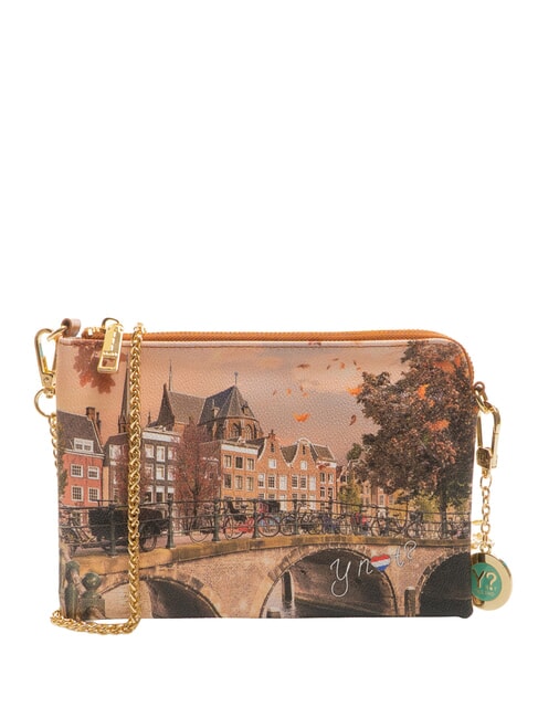 YNOT YESBAG Clutch bag with cuff autumn river - Women’s Bags