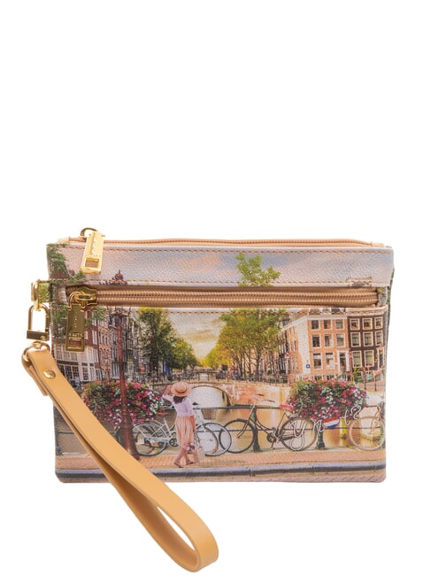 YNOT YESBAG SPECIAL  Flat clutch bag with cuff bicycles - Women’s Bags