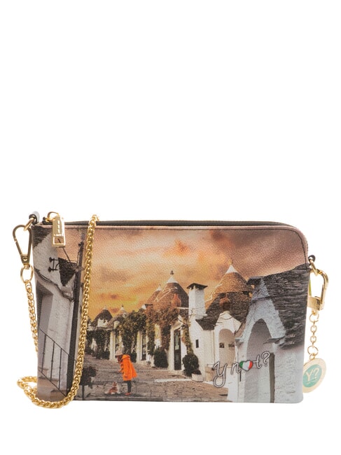 YNOT YESBAG Clutch bag with cuff life in trulli - Women’s Bags