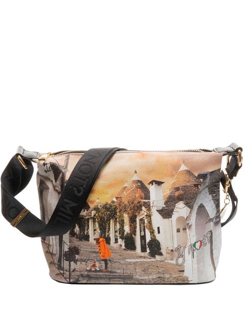 YNOT YESBAG Medium shoulder bag life in trulli - Women’s Bags