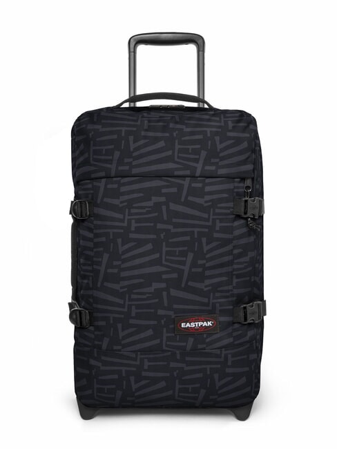 EASTPAK STRAPVERZ S Hand luggage trolley backpack dark shape - Hand luggage
