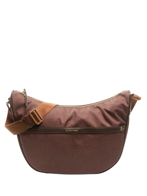 BORBONESE DOWNTOWN Large Shoulder bag terracotta - Women’s Bags