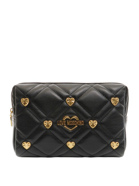 LOVE MOSCHINO EMBOSSED Clutch bag Black - Women’s Bags