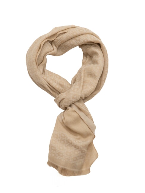 POLLINI JACQUARD Scarf natural - Scarves