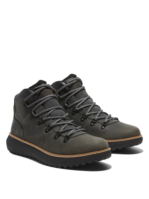 TIMBERLAND HUDSON ROAD Leather shoes dark gray full grain - Men’s shoes