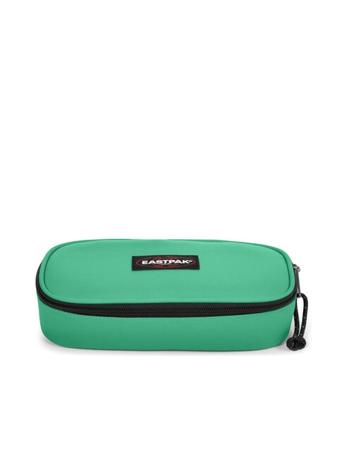 EASTPAK OVAL SINGLE Pencil case gem green - Cases and Accessories