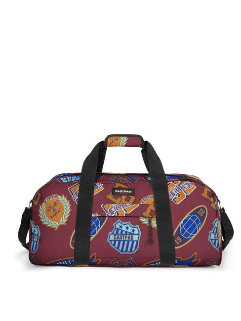 EASTPAK STATION + Bag with shoulder strap clash burgundy - Duffle bags