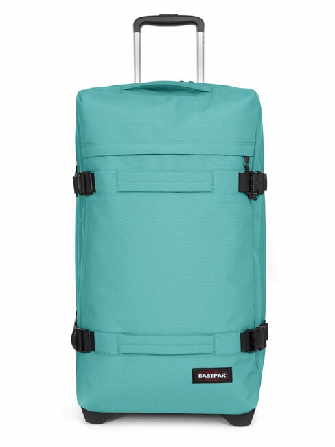 EASTPAK TRANSIT'R L Large size trolley stream blue - Semi-rigid Trolley Cases