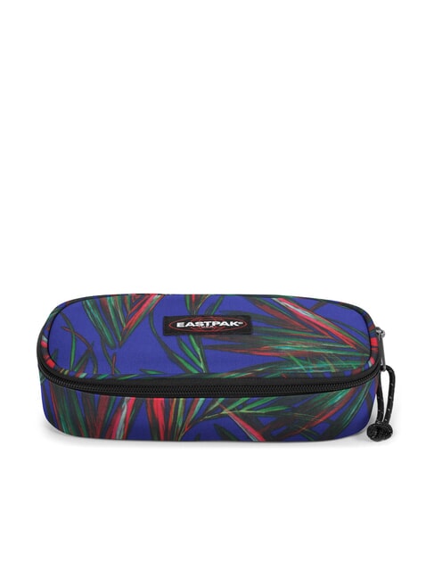 EASTPAK OVAL SINGLE Pencil case brize palm navy - Cases and Accessories