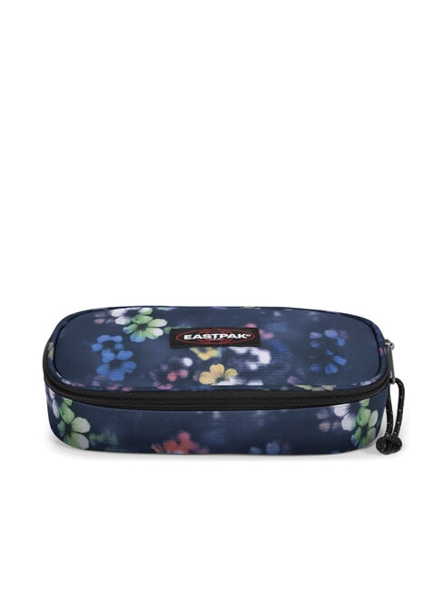 EASTPAK OVAL SINGLE Pencil case flora fade navy - Cases and Accessories