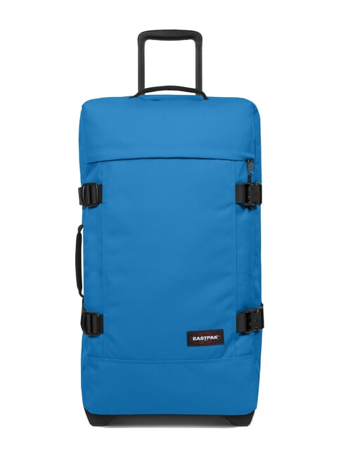EASTPAK TRANVERZ M Medium trolley bubble blue - Semi-rigid Trolley Cases