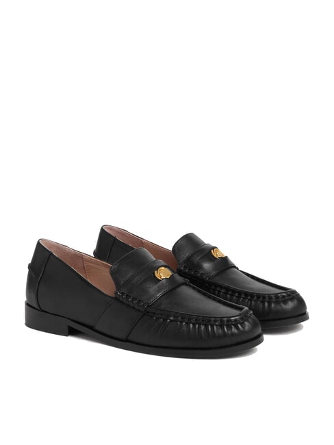 COCCINELLE C-PENNY LOAFER Smooth leather loafers Black - Women’s shoes