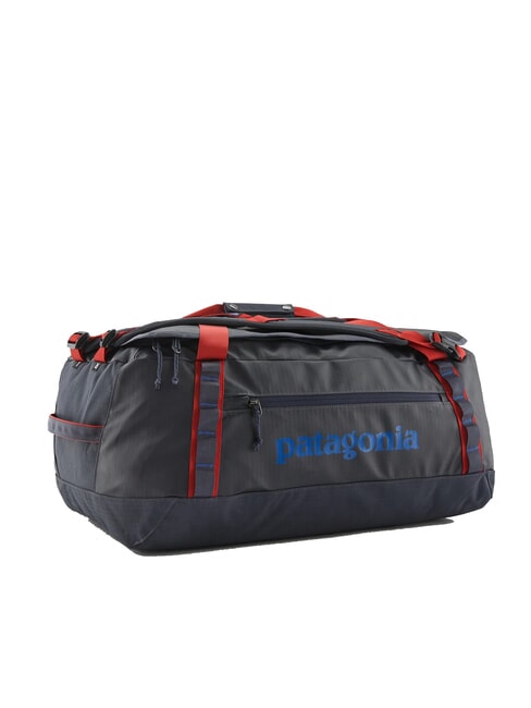 PATAGONIA BLACK HOLE 55L travel backpack bag smolder blue with red amanita - Duffle bags