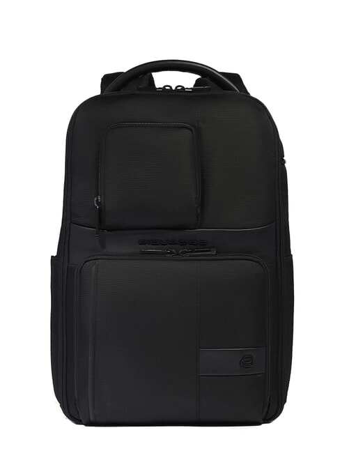 PIQUADRO WOLLEM GOMMATA  15.6" laptop backpack Black - Laptop backpacks