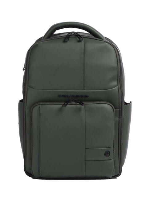 PIQUADRO WOLLEM GOMMATA  15.6" laptop backpack GREEN - Laptop backpacks