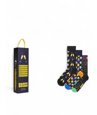 HAPPY SOCKS CELEBRATIONS Gift set of 3 pairs of socks - Men's Socks