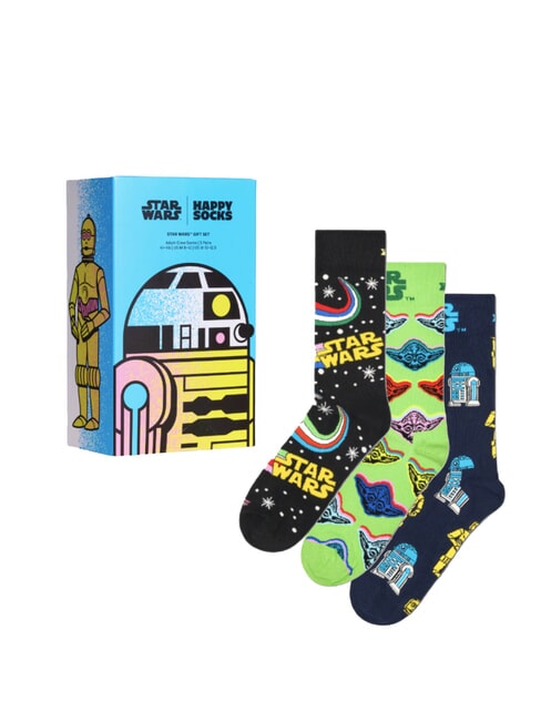 HAPPY SOCKS STAR WARS Gift set of 3 pairs of socks black - Men's Socks