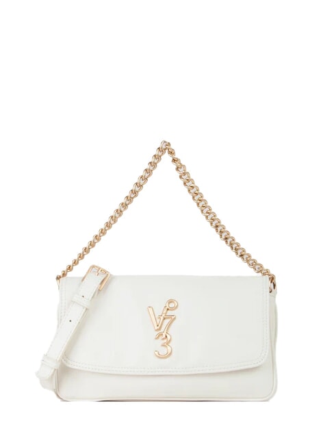 V73 LOUISE Medium shoulder bag with chain handle ecru - Women’s Bags