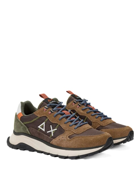 SUN68 FIRE & CAMPING Sneakers Brown - Men’s shoes