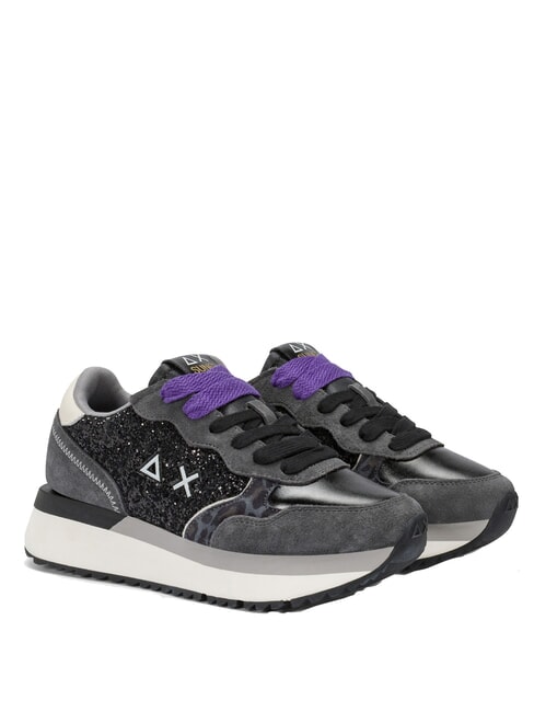 SUN68 BIG ALLY GLITTER Sneakers black - Women’s shoes