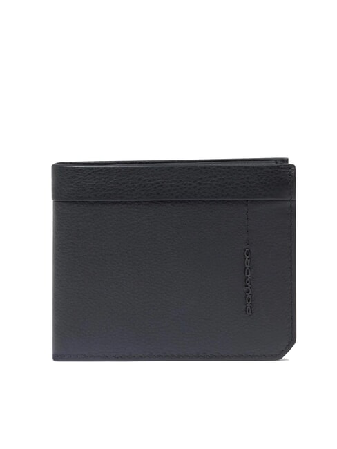 PIQUADRO RUSSEL Leather wallet Black - Men’s Wallets