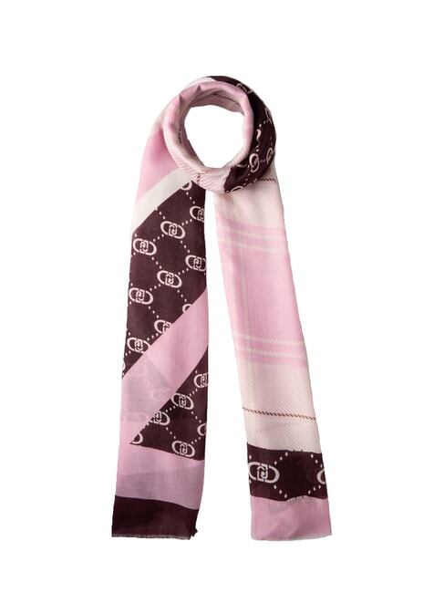 LIUJO CHECK Scarf fragrant lilac - Scarves