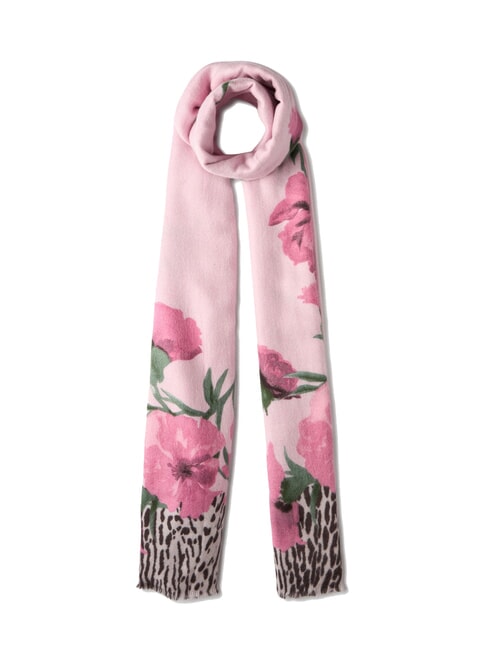 LIUJO ANIMALIER Printed scarf fragrant lilac - Scarves