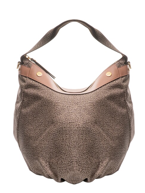 BORBONESE DOWNTOWN Shoulder bag natural op/powder - Women’s Bags