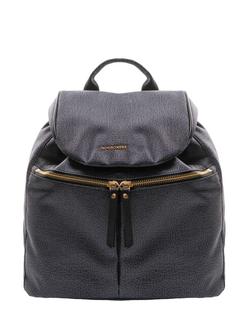 BORBONESE FLEXOS ZIP Backpack Black - Women’s Bags