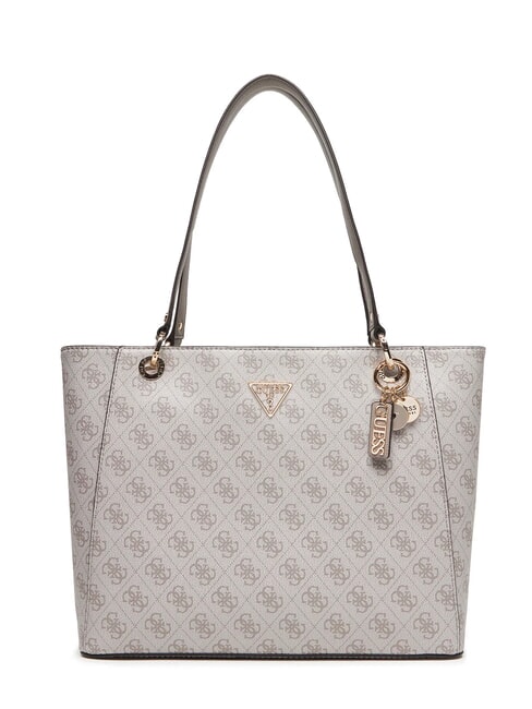 GUESS NOELLE 2  Shoulder Tote Bag dark taupe logo - Women’s Bags