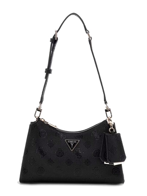 GUESS CRESIDIA II Shoulder bag with zip black logo - Women’s Bags